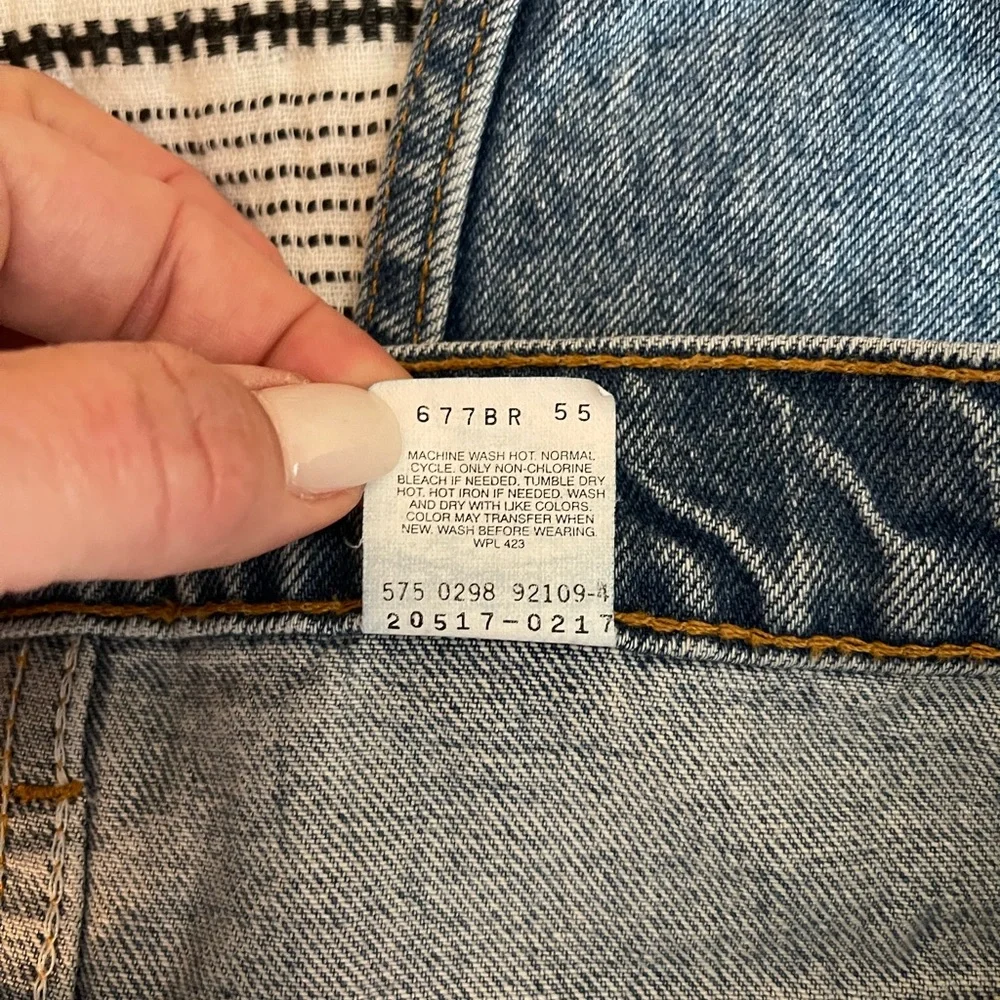 Levi's Light Blue Straight Leg Jeans for Men - Picture 6 of 9